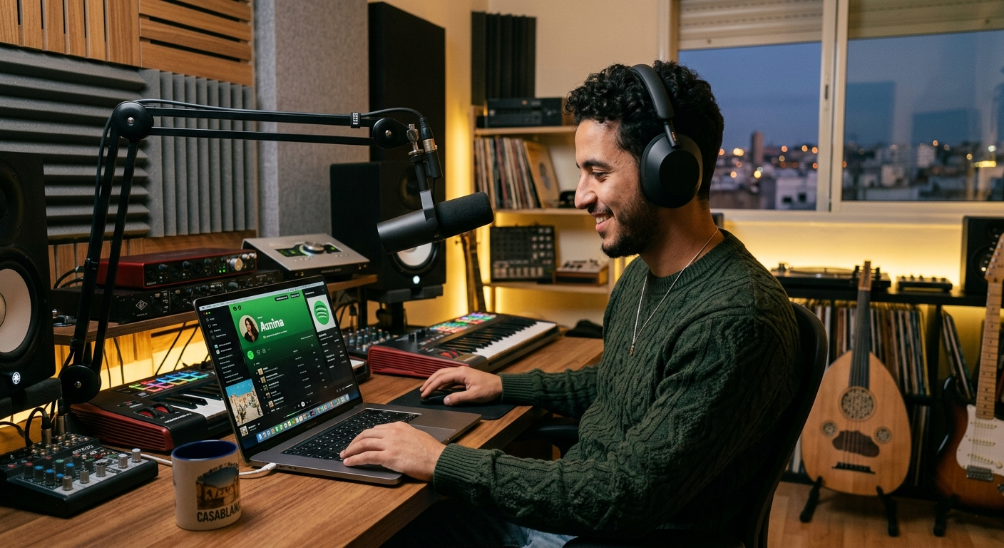Comment mettre sa musique sur Spotify depuis le Maroc : guide complet 2025